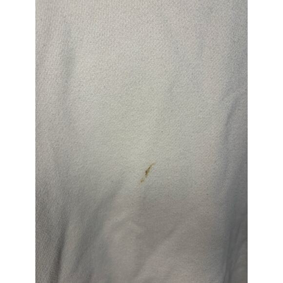 Aerie The Sweat Everyday Mock Neck Sweatshirt Cream Tan Ribbed Turtleneck M - Picture 3 of 6